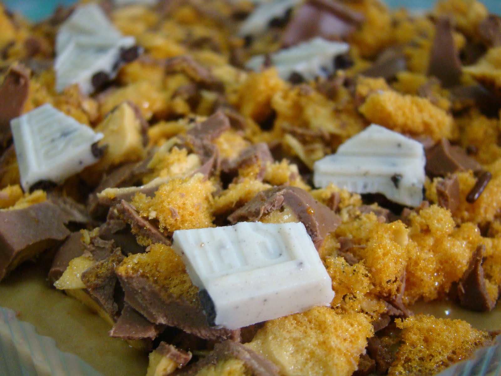 Semuanya di LiL dapur Siti ^_^: Kek Coklat + Crunchie 