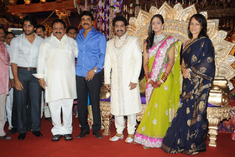 Celebrities  Jr NTR  Pranathi s Marriage film pics