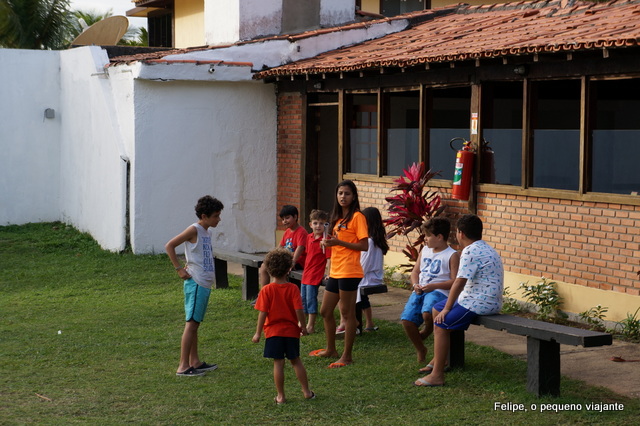 recreação na Pousada dos Tangarás, em Búzios