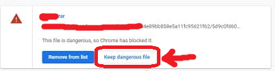 Cara Mengatasi File Download yang di Blocked Google Chrome 