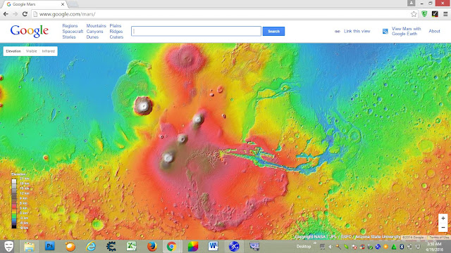 Google mars