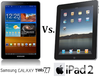 Samsung Galaxy  Ipad on Samsung Galaxy Tab 7 7 Vs Apple Ipad 2  Specs   Review Compared