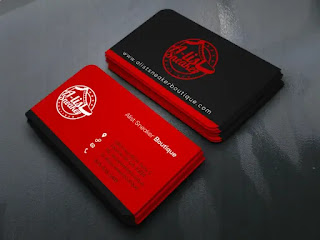 Free business card mockup