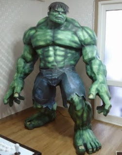 Papercraft Hulk Life Size