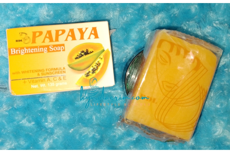 Review RDL Papaya Brightening Soap