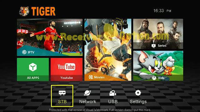 TIGER T7 FOREVER H-265 HD RECEIVER NEW SOFTWARE V1.65 20 MAY 2022