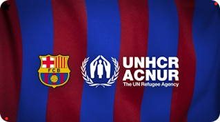 برشلونة تستبدل شعار,قميصالبرشا بالمفوضية بدلاً من اليونيسيف