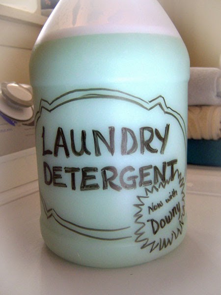 Homemade Custom-Scented Liquid Laundry Detergent