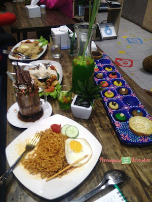 menu di cafe sosmed di medan