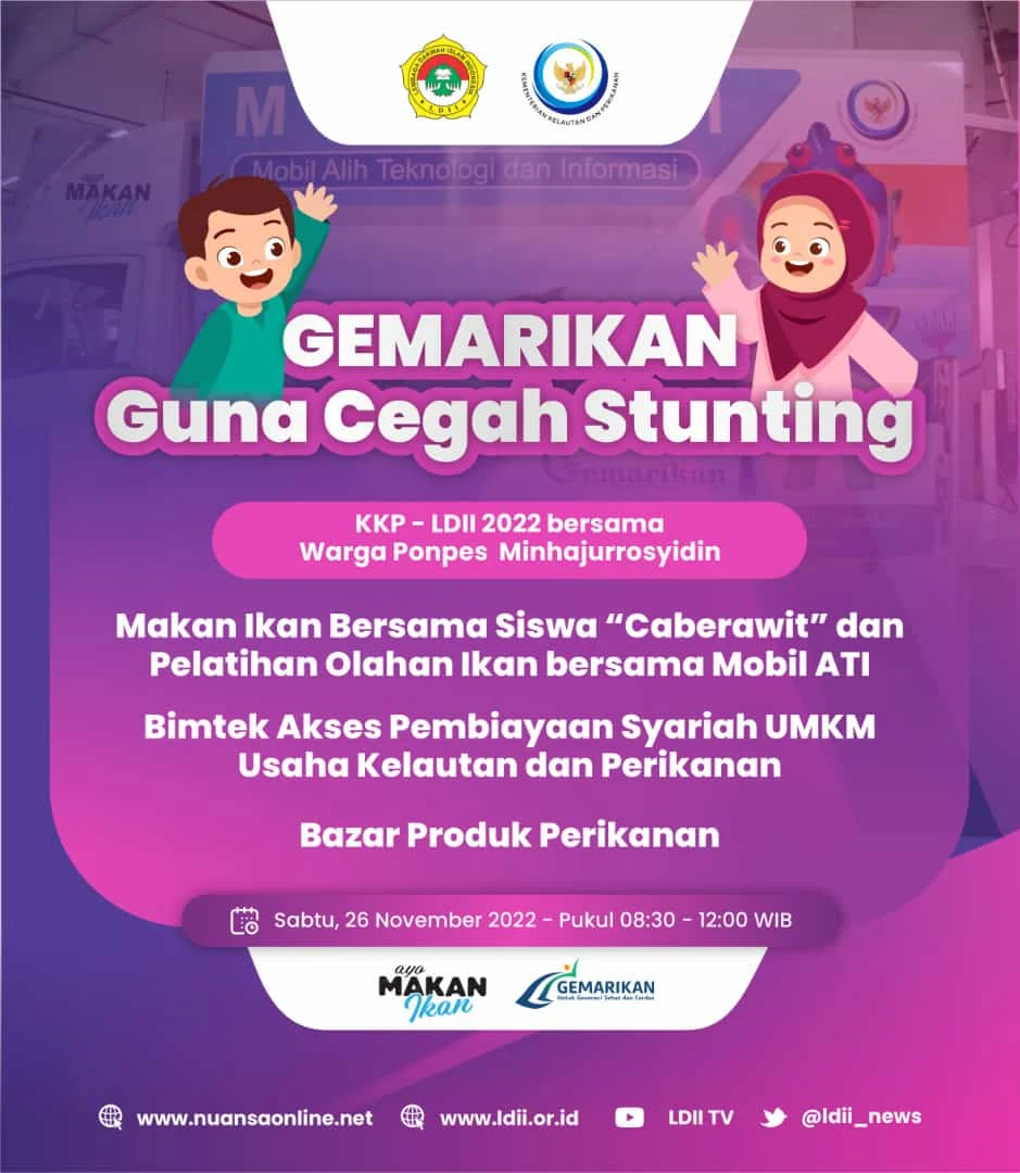 Cegah Stunting! Mari Dukung Gerakan Masyarakat Makan Ikan GEMARIKAN