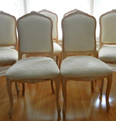 reupholster dining room chair