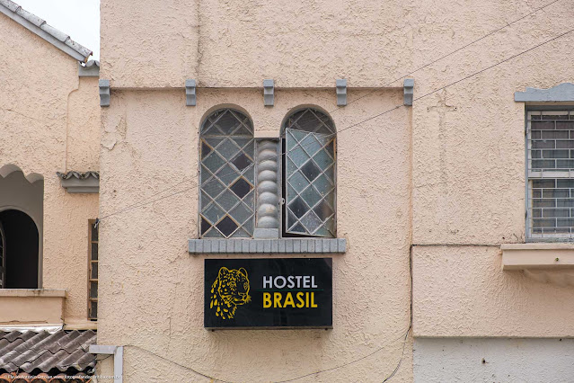 Casa na Rua Conselheiro Araújo - Detalhe de uma janela