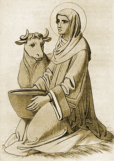 Image result for saint brigid and cows