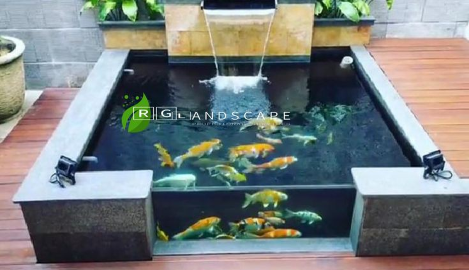 Jasa Pembuatan Kolam Ikan Koi Minimalis di Madiun