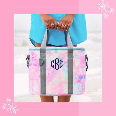 Personalized Tie Dye Cooler from Marleylilly.com