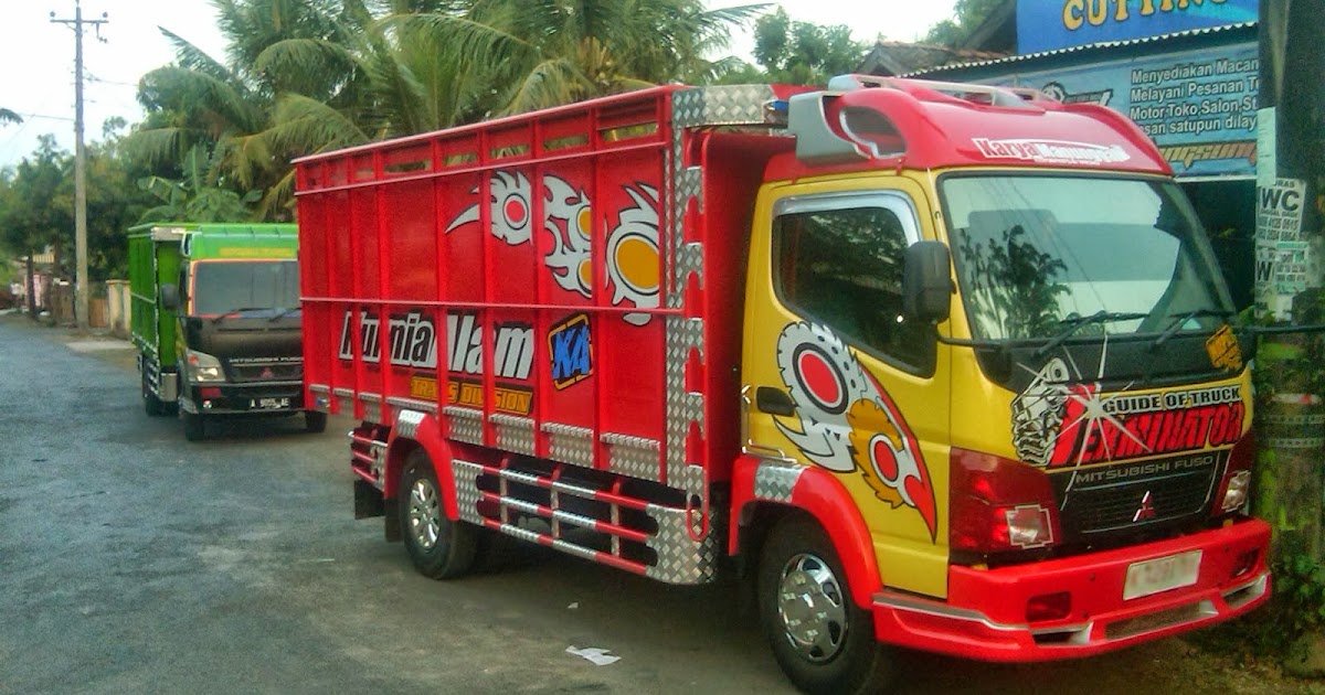 Kumpulan Modifikasi Mobil Canter  Dump  Truck  Terbaru 