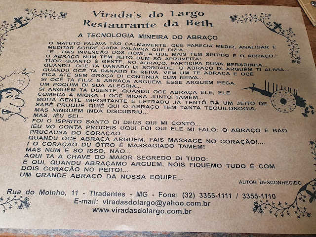 Onde comer em Tiradentes: Virada`s do Largo - Restaurante da Beth