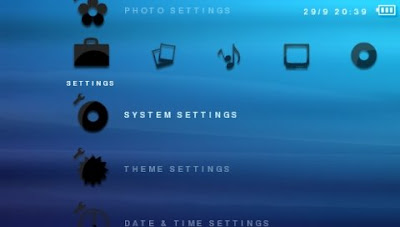 Simply Black psp themes