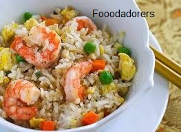 Rice with shrimp