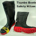 Sepatu Boots Karet Safety Toyobo Kuat Lentur dan Nyaman