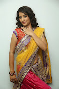 santoshini sharma photos in half saree-thumbnail-26