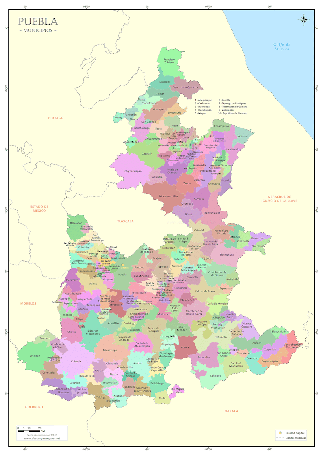 Presidentes municipales de Puebla (2014-2027)