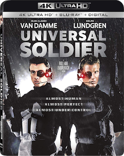 Lionsgate's 4K UHD of UNIVERSAL SOLDIER is Vault Master's Pick of the Week!