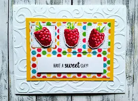 Sunny Studio Stamps: Berry Bliss Customer Card Share by Judy Tuck