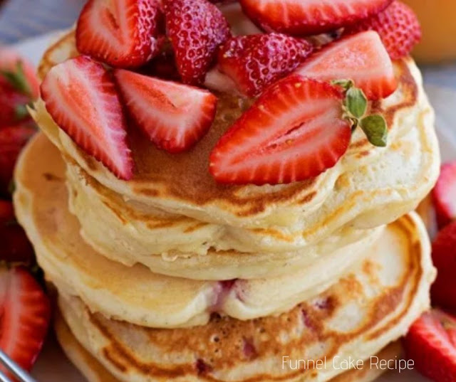 Strawberry Yogurt Pancakes Recipe