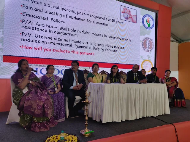 Dr. Manoranjan Mahapatra Attended the National conference of Gynaecologist at Bangalore