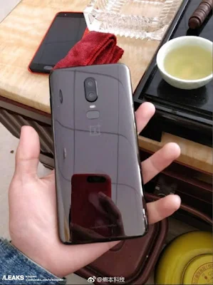 oneplus 6 tampilan belakang