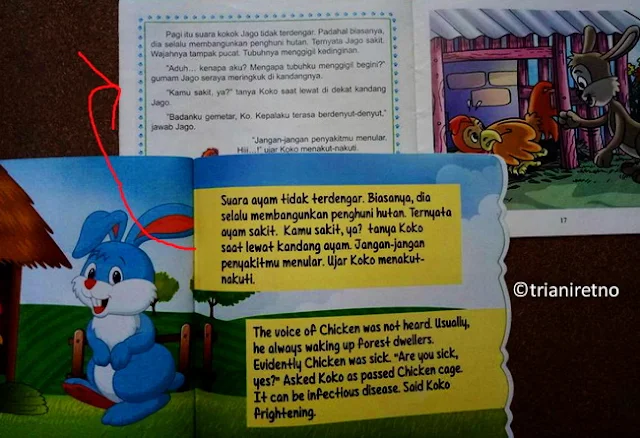 Buku cerita fabel bergambar