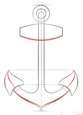 anchor clip art illustration 