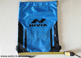 NIVIA Drawstring Bag - Review - 02