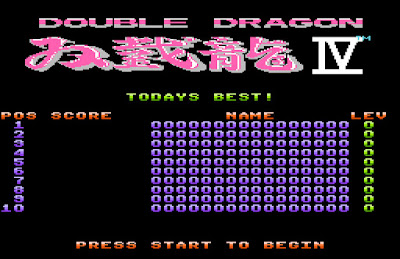 【FC】雙截龍1~4系列全集+所有Hack修改版+加強版+金手指！(DOUBLE DRAGON)