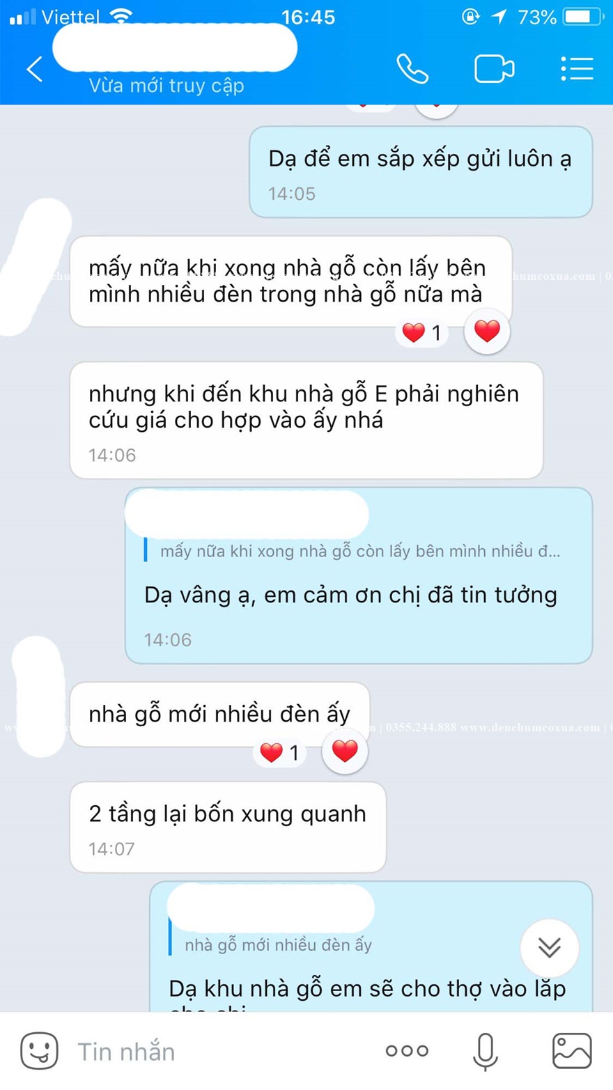 Chốt ngay đèn ốp cột cho nhà chòi lục giác 2 tầng tại Vũng Tàu