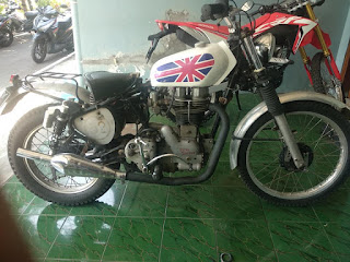 Jual Motor Klasik Royal Enfield 1952 350cc (England)