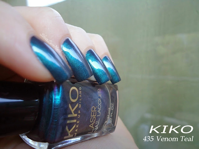 Silvia Lace Nails: KIKO Dark Heroine Collection