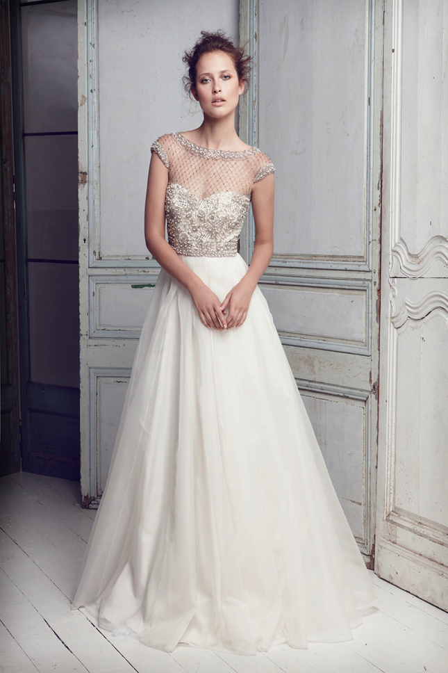 wedding gowns with pearls