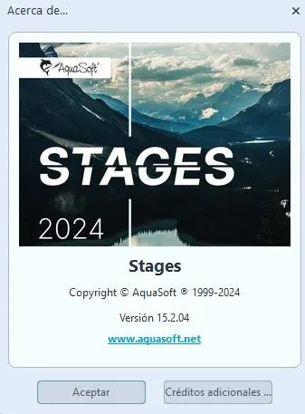AquaSoft Stages (2024) Versión 15.2.04 Full Español