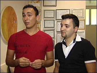 Casal João Gabriel Araújo e Diego Branco