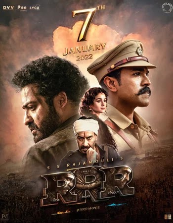 RRR (2022) HDRip Telugu Movie Download - Mp4moviez