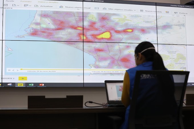 EsSalud presenta “Mapa del Calor” identifica el avance del Covid-19 y las zonas con alto nivel de contagio en el País