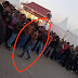 रिज मैदान में शराब पीकर झूमा यूबक,  उतारे कपड़े , वीडियो हो रही वायरल   