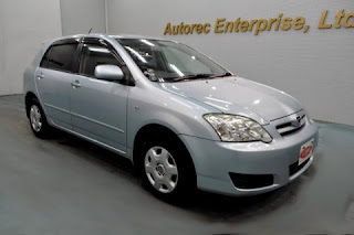 2005 Toyota Corolla Runx S 4WD to Gaborone for Botswana