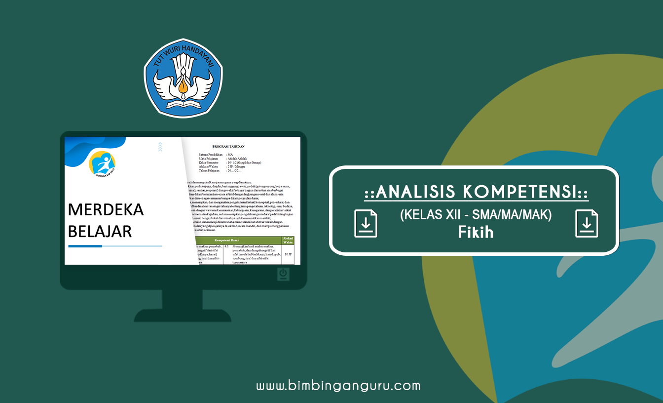 Analisis Kompetensi Fikih Kelas XII K13 Revisi, Tahun 2022/2023