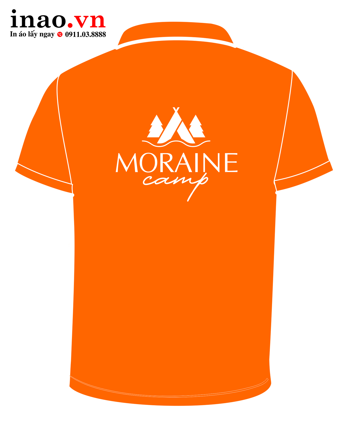 In áo phông đồng phục Moraine Camp