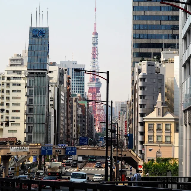 札ノ辻橋から東京タワー