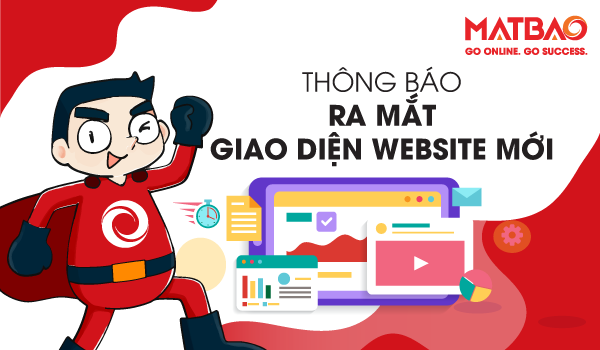 Công ty Mắt Bão thay đổi giao diện website thân thiện với người dùng