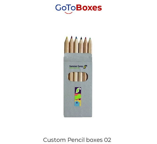 We provide customized Pencil Boxes in enchanting styles and designs which are modifiable. The trendy, eco-friendly Custom Pencil Boxes are free to ship worldwide.